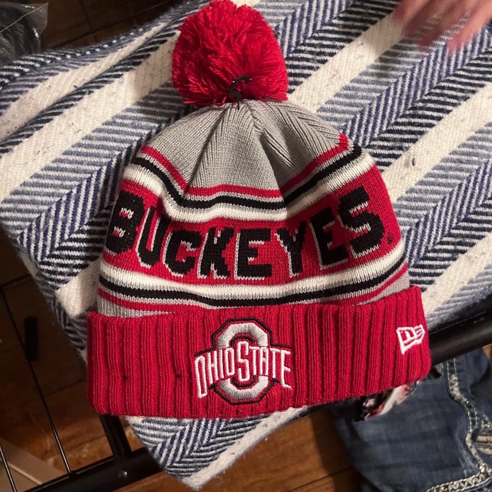 Ohio State beanie